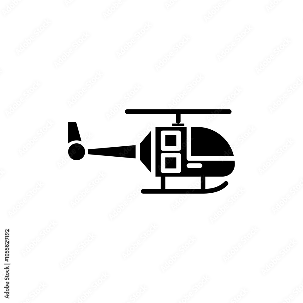 Helicopter icon logo sign set vector outline Helicopter icon logo sign set vector outline