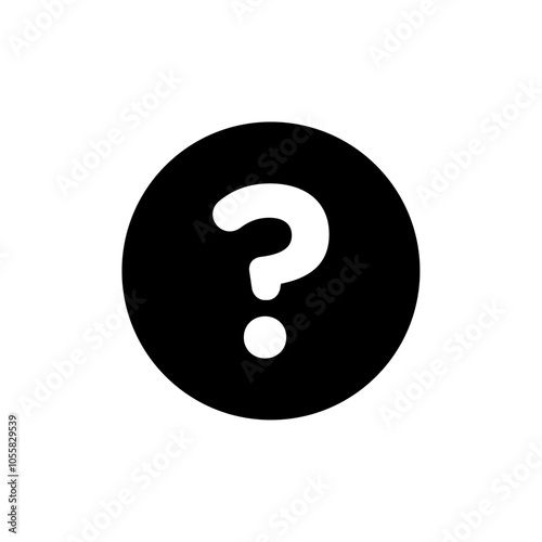 Interrogation icon logo sign set vector outline