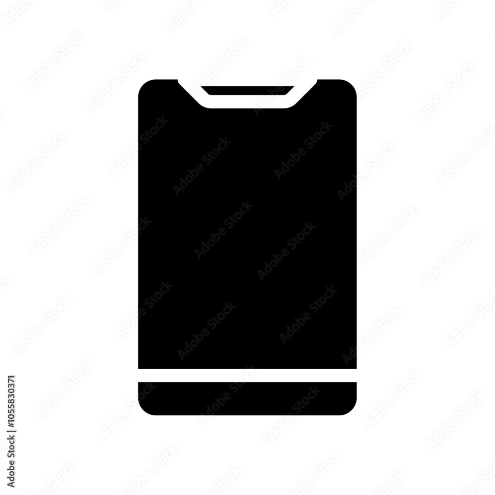 Mobile icon logo sign set vector outline Mobile icon logo sign set vector outline