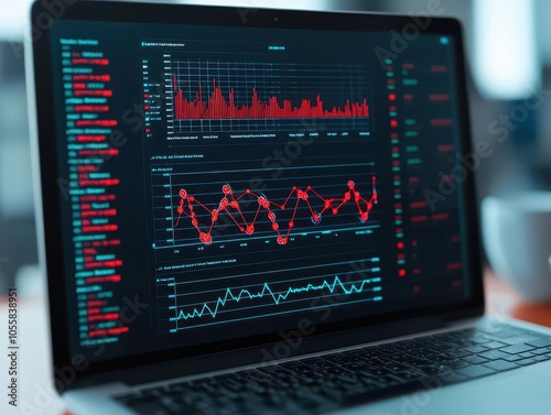 Digital dashboard with genetic data visualizations, analytics in genomics