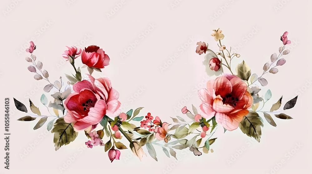 Delicate floral corner design with white and yellow blossoms. Delicate floral corner design with white and yellow blossoms.