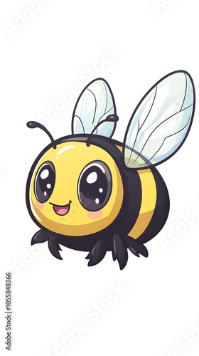 Cute cartoon bee