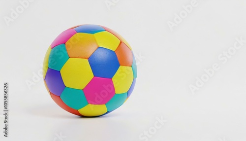 colourful soccer ball