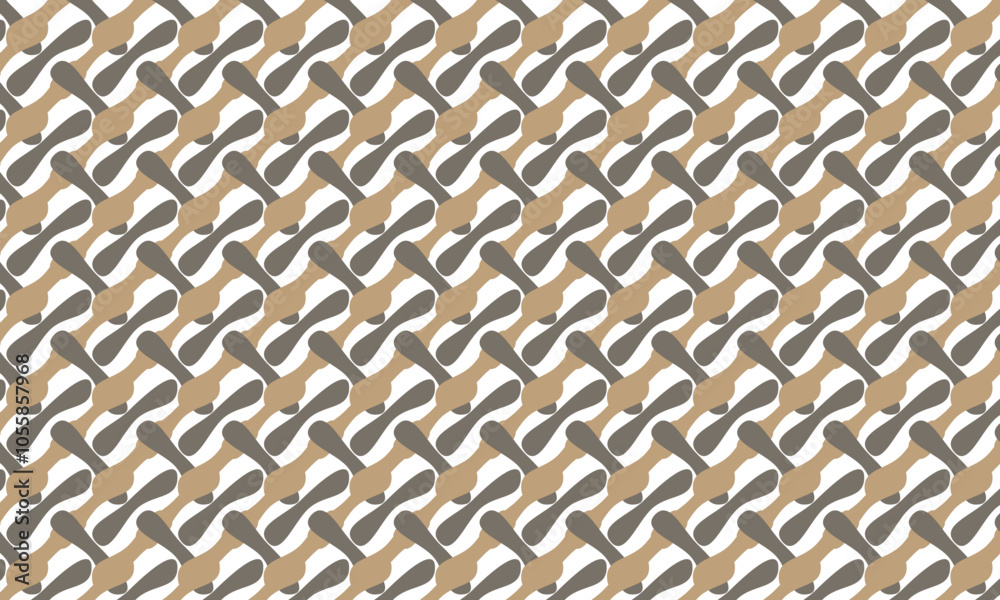 Elegant Beige and Gray Interlocking Leaf Pattern on White Background. Modern Seamless Design for Home Decor, Wallpaper, Textile Prints, or Background Use in Digital and Graphic Projects Elegant Beige and Gray Interlocking Leaf Pattern on White Background. Modern Seamless Design for Home Decor, Wallpaper, Textile Prints, or Background Use in Digital and Graphic Projects