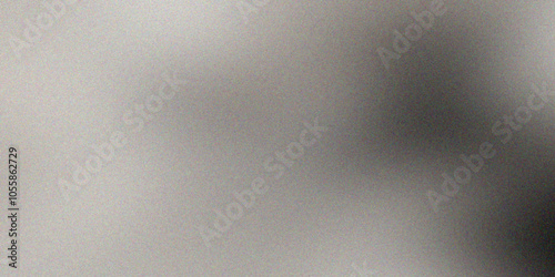 abstract Monochromatic Surface with Subtle Lighting Gradient, black and white abstract gradient background design, Silver texture abstract background with gain noise texture background.