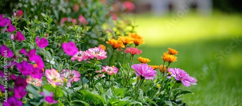 Beautiful Flowers In Home Garden