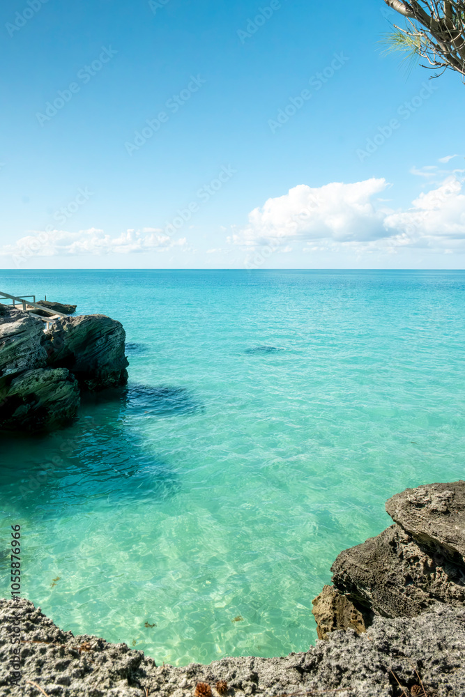 Obraz premium Bermuda Rocks and Ocean