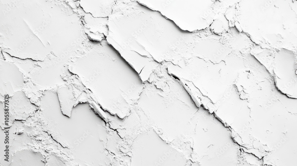 Textured white background featuring rough surfaces and irregular patterns Textured white background featuring rough surfaces and irregular patterns