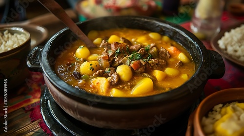 aste of Argentina Explore the Richness of Locro, a Traditional South American Stew photo