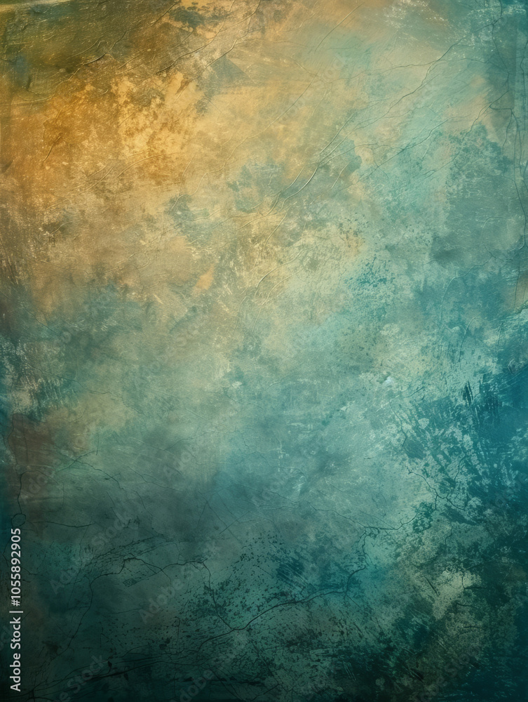 Obraz premium Simple Abstract Colour Background, Grains and Clouds