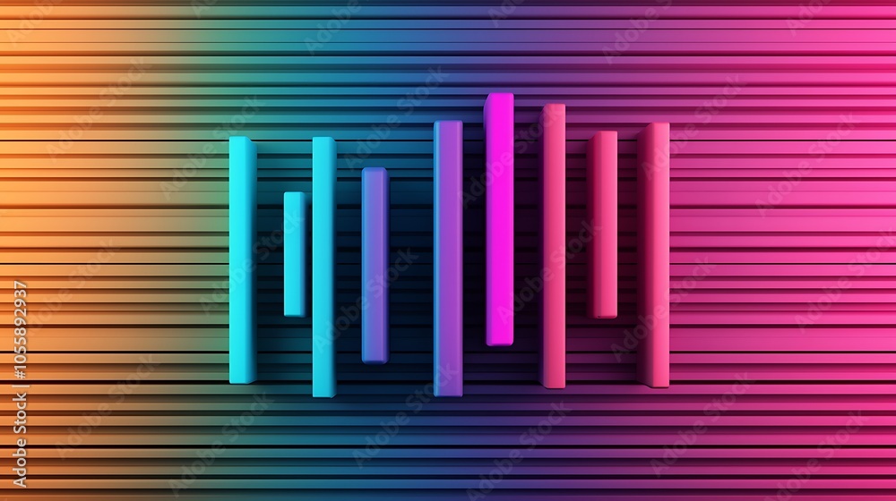 Vivid Synthwave Equalizer Soundscape Design Vivid Synthwave Equalizer Soundscape Design