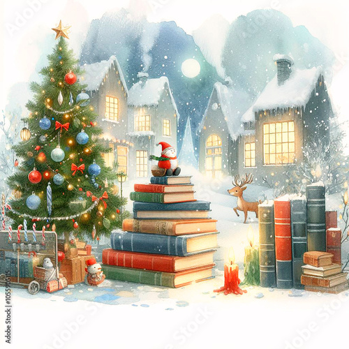 Typical illustration for Christmas