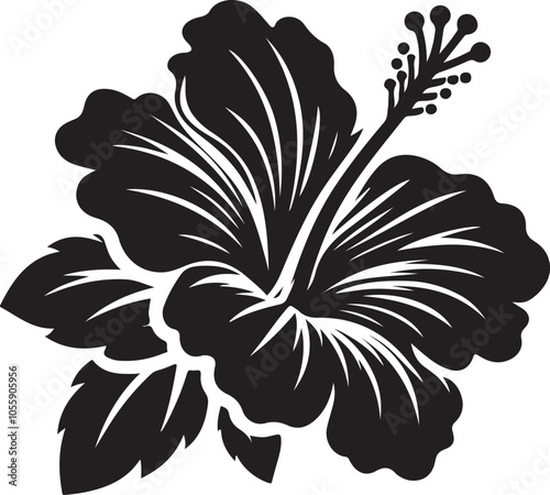 Hibiscus flower icon