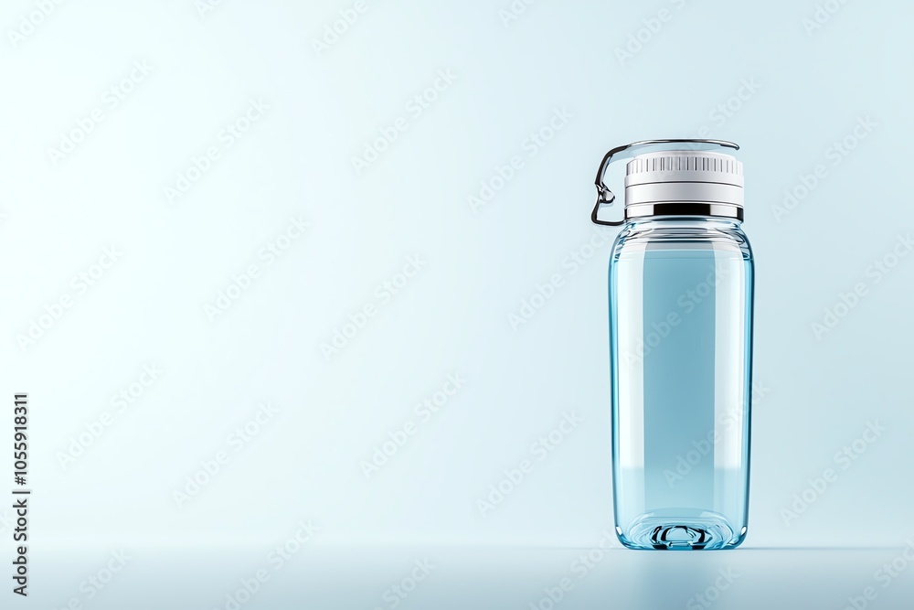 A sleek and modern water bottle featuring a minimalistic design, perfect for staying hydrated on the go. A sleek and modern water bottle featuring a minimalistic design, perfect for staying hydrated on the go.