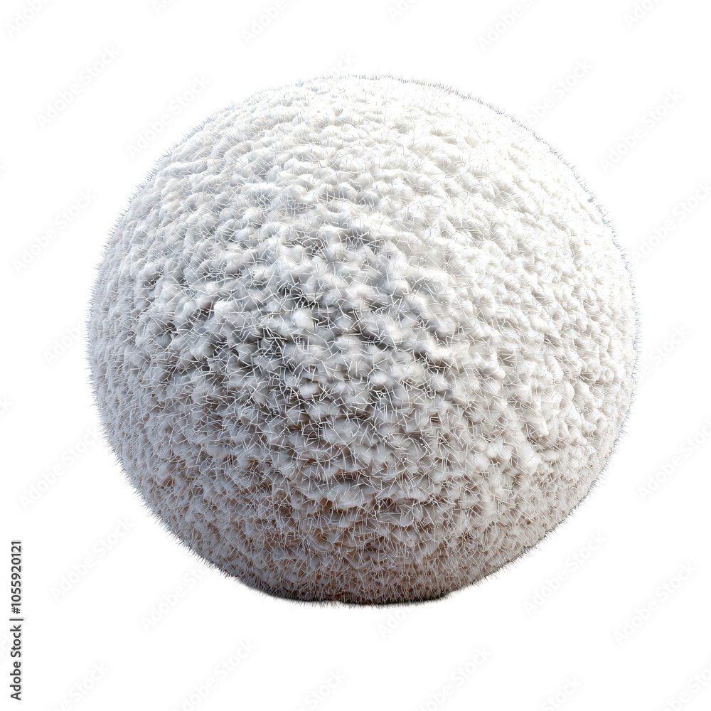 snowball 3D icon winter activity pure white, isolated on white and transparent background snowball 3D icon winter activity pure white, isolated on white and transparent background