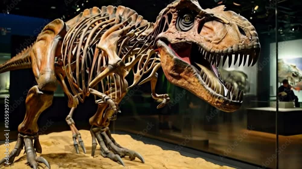 tyrannosaurus rex skeleton