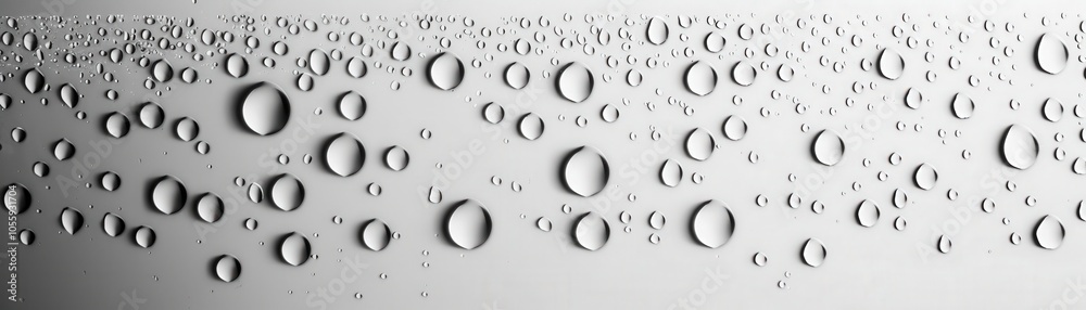 A white background with many small circles of water A white background with many small circles of water