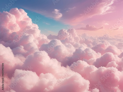 twilight clouds in the afternoon