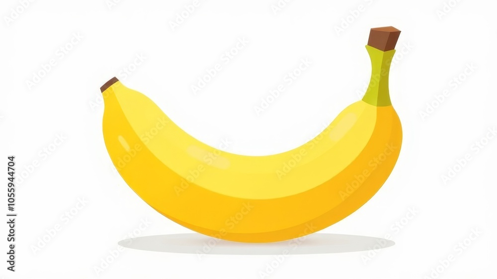 illustration of a banana isolated on a white background illustration of a banana isolated on a white background