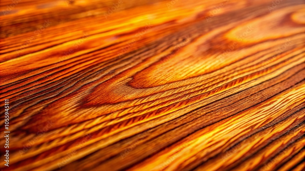 Fototapeta premium Stunning Macro Photography of Beautiful Orange Wood Texture for Creative Mockups and Designs