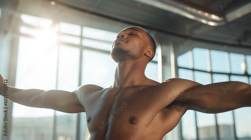 passionate dance student practicing moves in a bright studio with floor-to-ceiling mirrors, elegant lighting passionate dance student practicing moves in a bright studio with floor-to-ceiling mirrors, elegant lighting