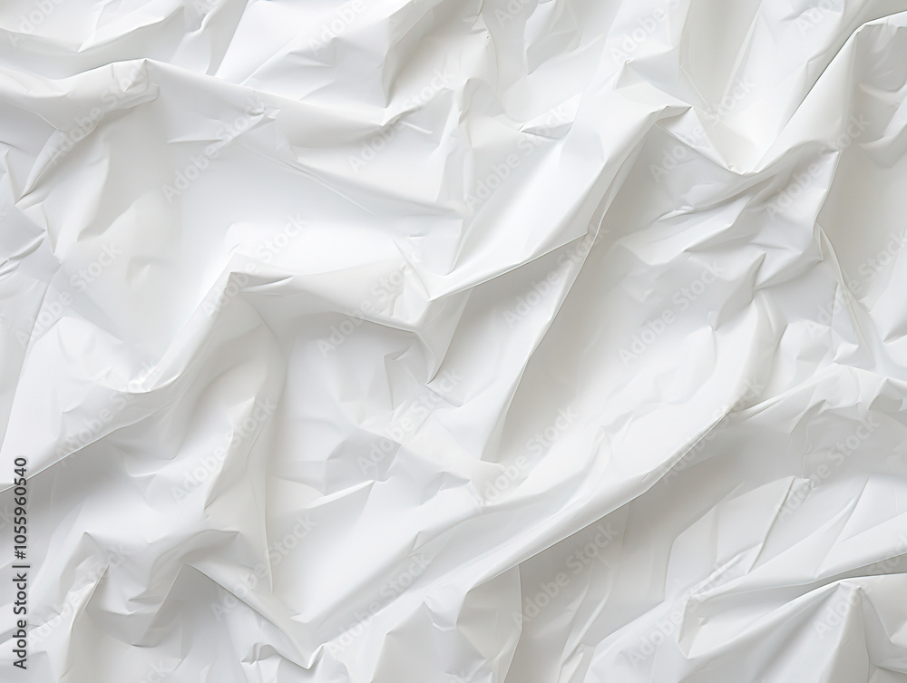 Seamless Wrinkled Paper Flat Lay Texture for Craft and Design Projects Seamless Wrinkled Paper Flat Lay Texture for Craft and Design Projects