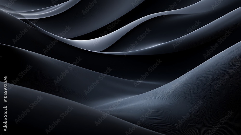 Obraz premium Mysterious Shadowy Lines in Motion