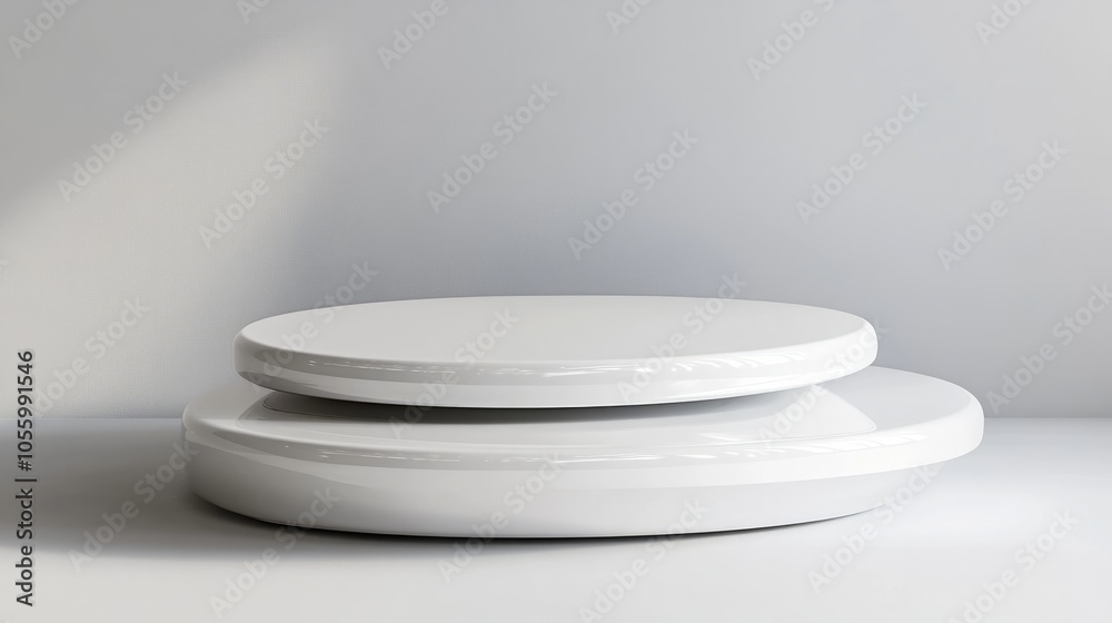 3d rendered minimalistic display podium 3d rendered minimalistic display podium