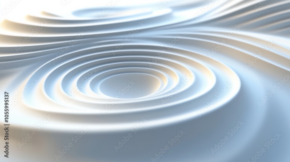 Smooth 3D Circular Patterns with Rhythmic Flow