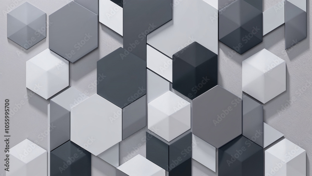 Hexagonal geometric pattern with modern abstract design theme. Hexagonal geometric pattern with modern abstract design theme.
