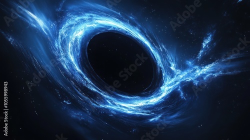 A Black Hole in Space