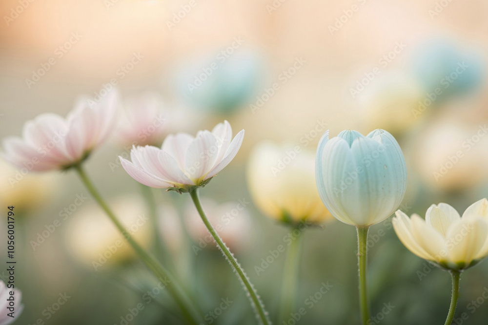 The Beauty of Soft Flowers with Pastel Colors, created with generative AI technology
The Beauty of Soft Flowers with Pastel Colors, created with generative AI technology