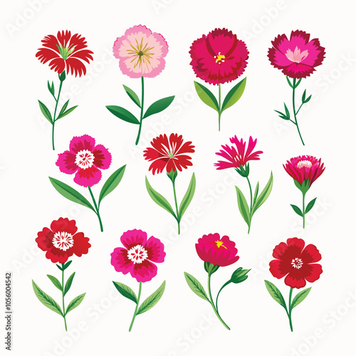 A vibrant, seamless pattern of pink roses and blossoms celebrates the beauty of nature's floral design