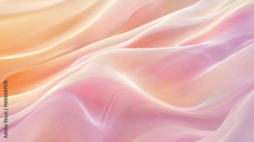 Abstract Pastel Background with Flowing Lines Abstract Pastel Background with Flowing Lines