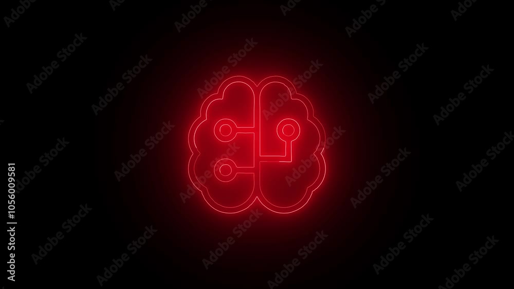 Human brain spinning. Brain Energy and Power. Electrical Digital Brain Animation. Human brain spinning. Brain Energy and Power. Electrical Digital Brain Animation.