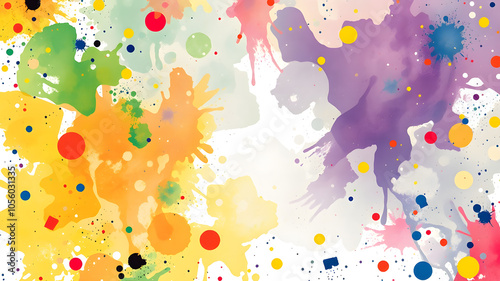  Modern  colorful paint background. abstract contemporary art for background. AI generated image, ai.
