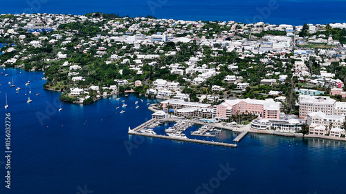 Island of Bermuda Drone Views