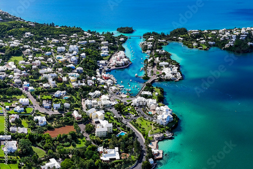 Island of Bermuda Drone Views photo