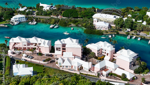 Island of Bermuda Drone Views