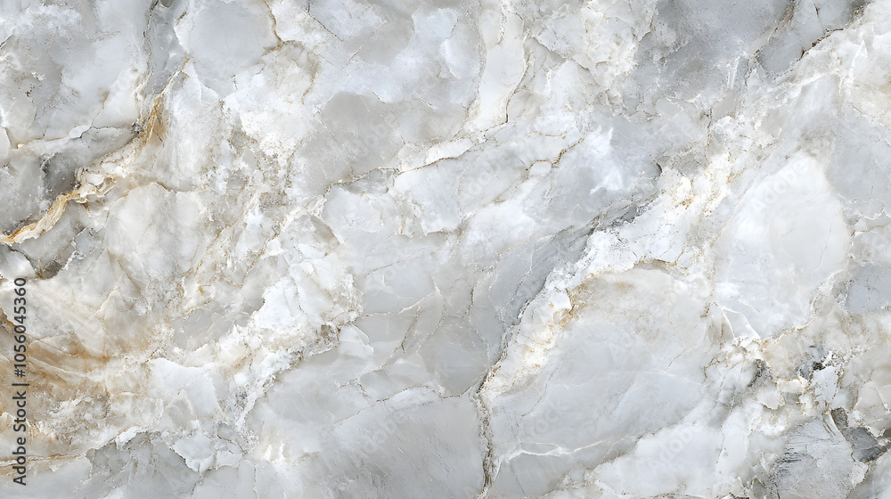 Fototapeta premium white carrara statuario marble texture background, glossy marble with grey and gold streaks, stone texture wallpaper