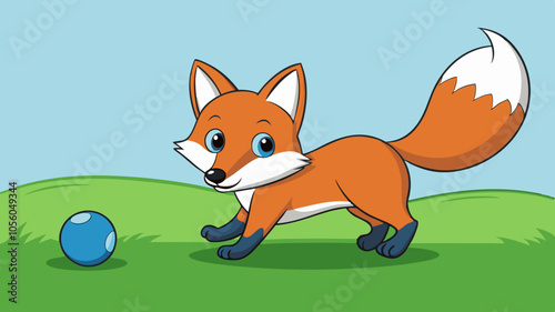 red fox cartoon