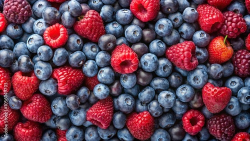 sweet and colorful berries arrangement