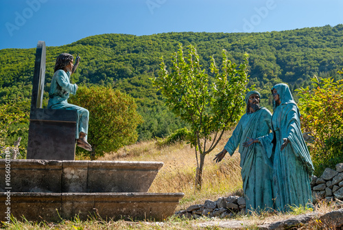 Castelpetroso, via Matris, finding of Jesus