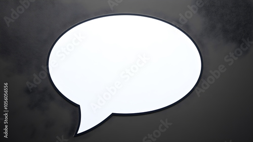 Hand drawn speech buble. Speech bubbles talk bubbles. AI generated image, ai.