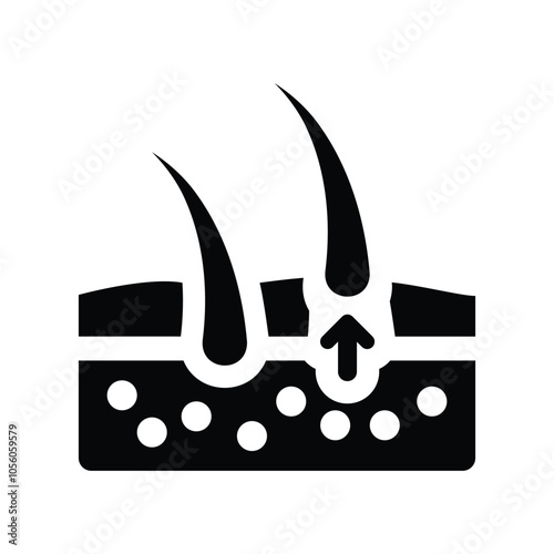 Hair loss icon