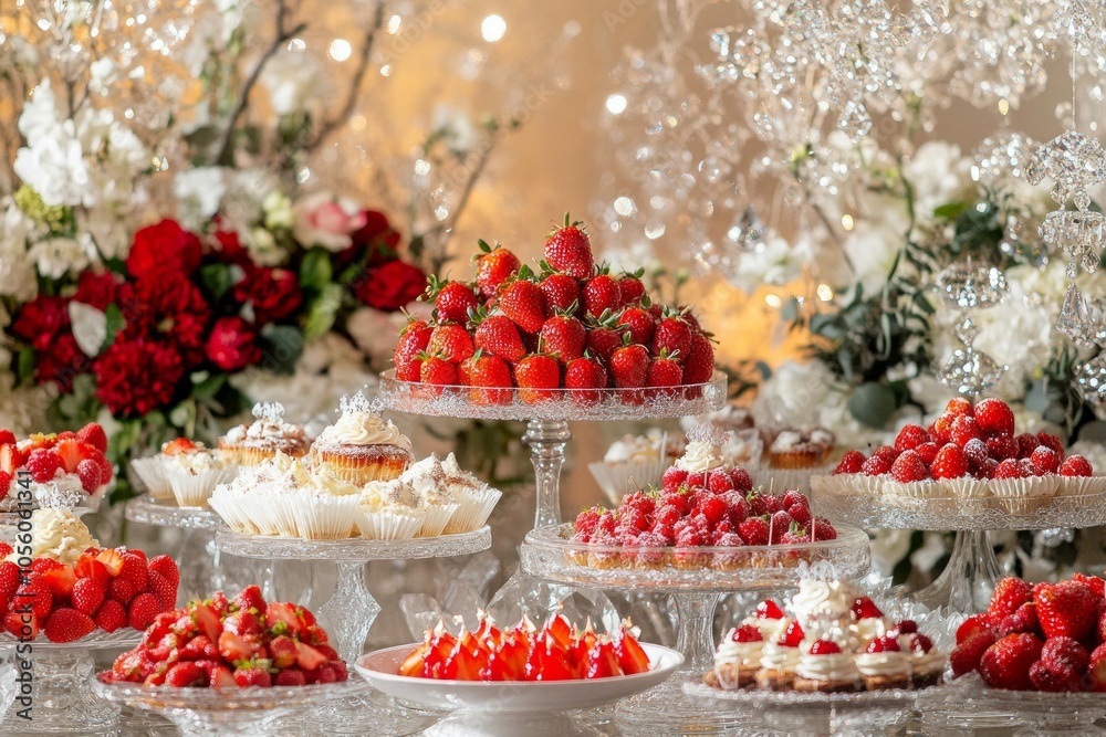 strawberry cake and strawberries strawberry cake and strawberries