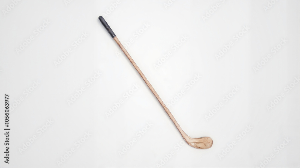Isolated hockey stick on white background Isolated hockey stick on white background