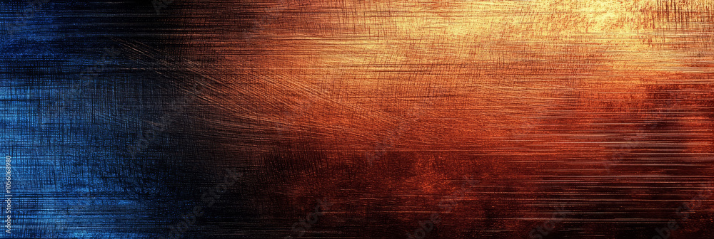 Fototapeta premium matte copper gradient that transitions from bright copper to rich mahogany tones