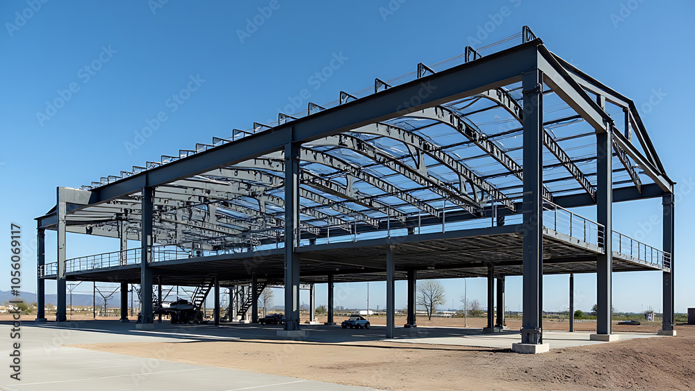 Steel structures are designed for maximum strength and durability in various architectural and engineering applications worldwide daily. Steel structures are designed for maximum strength and durability in various architectural and engineering applications worldwide daily.