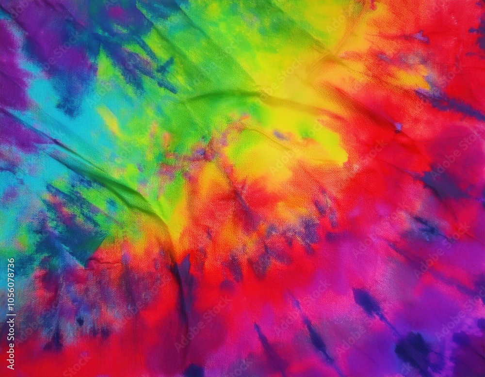 custom made wallpaper toronto digitalTie dye background with a rainbow colored swirl
